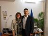 Christa Naaß mit Attila Mesterhazy