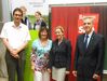 : Prof. Dr. Thomas Hamacher, MdL Christa Naaß, MdL Natascha Kohnen, Prof. Dr. Jörg Kapischke, Hochschule Ansbach