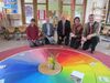 Lehrerin Maren Nickel, Vorsitzender Walter Opitsch, Günter Gloser, Christa Naaß und Oberbürgermeister Jürgen Schröppel 